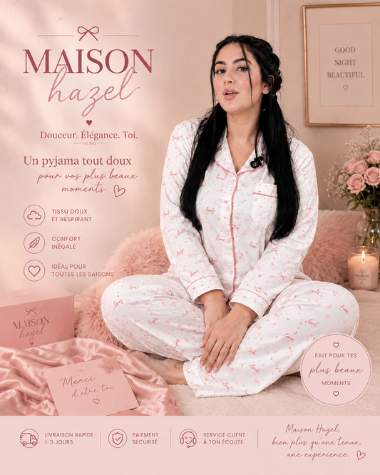 PYJAMA HAZEL LETTRE D'AMOUR 💌 💕